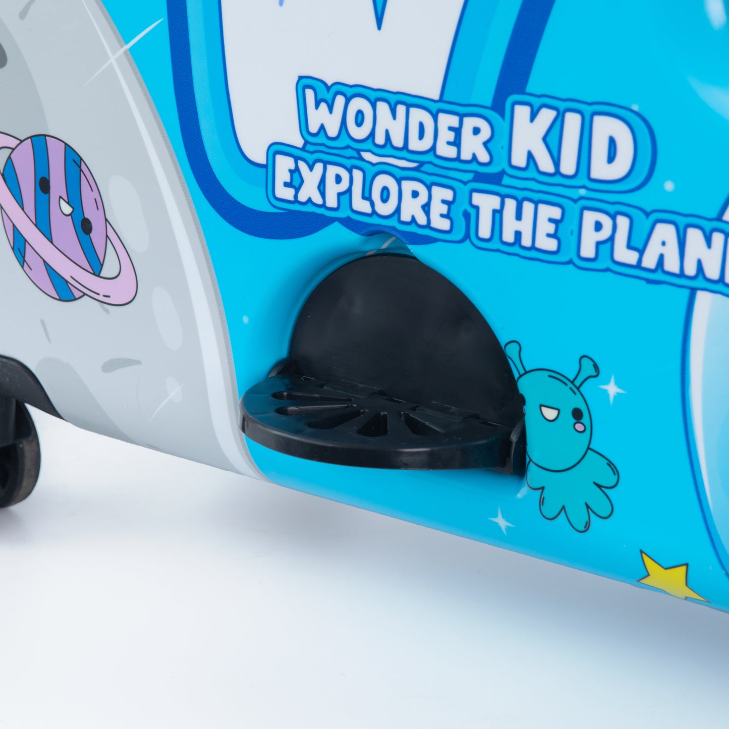 Combo Galaxy Boy & Wonder Girl Sit - On Luggage/Blue & Purple - COMBO 10%OFF