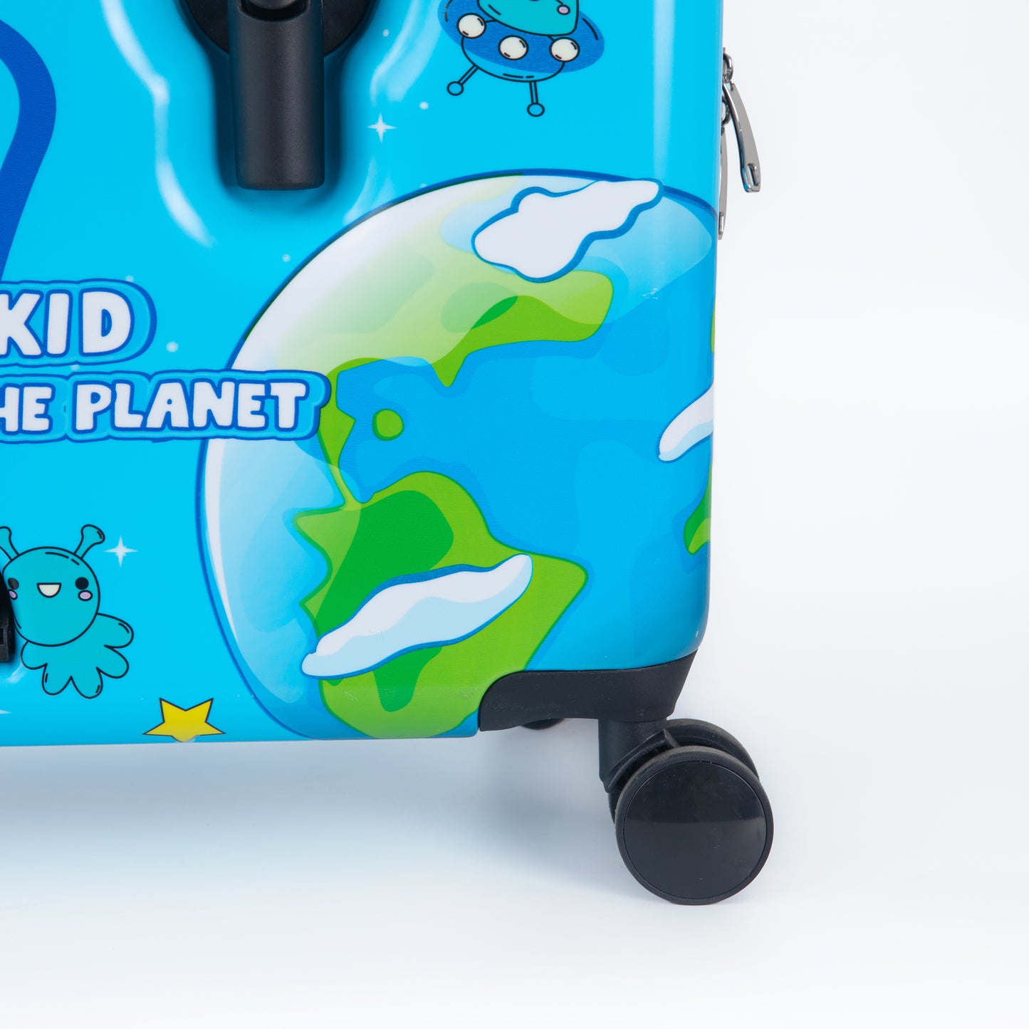 Combo Galaxy Boy & Wonder Girl Sit - On Luggage/Blue & Purple - COMBO 10%OFF