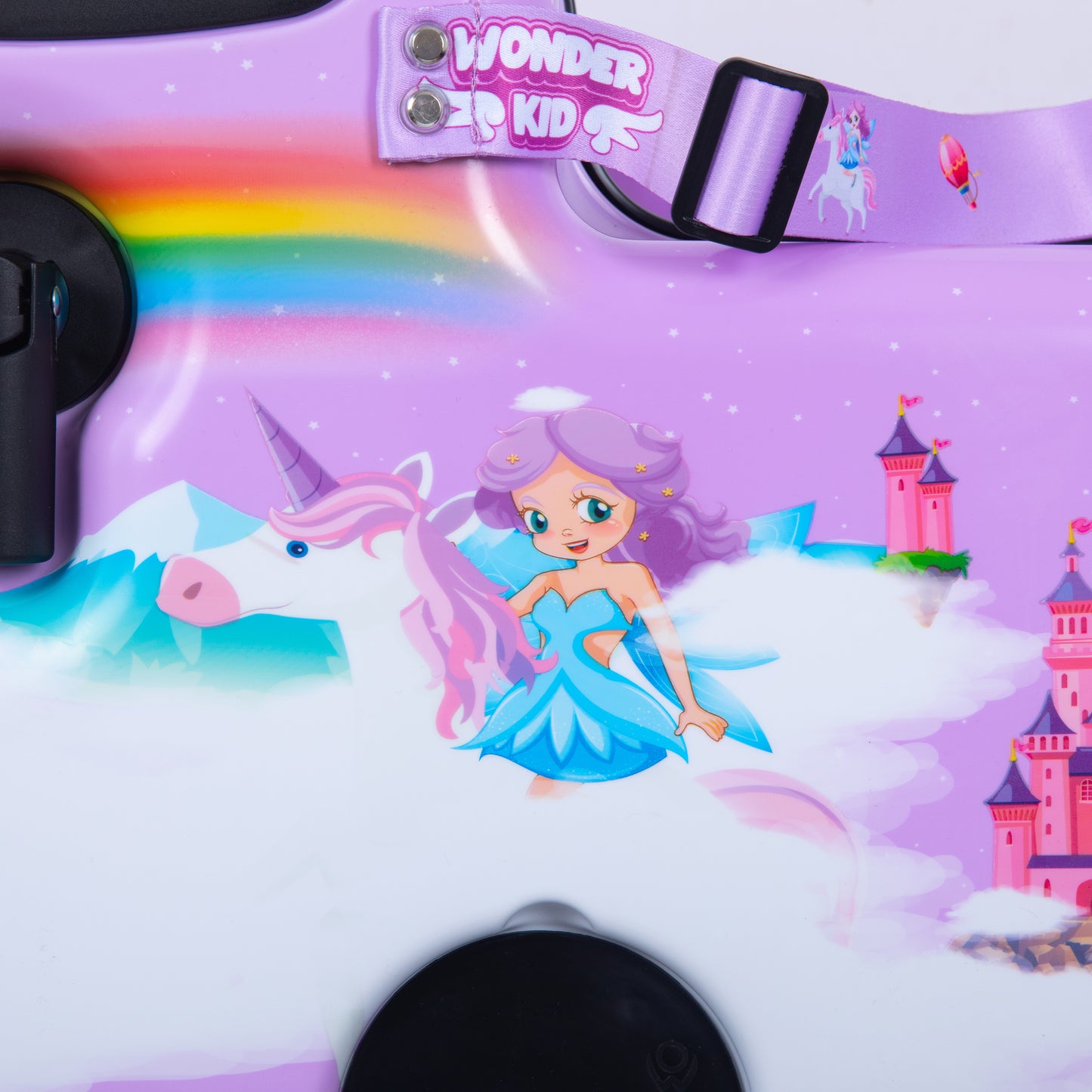 Wonder Girl Sit - On Luggage/Purple