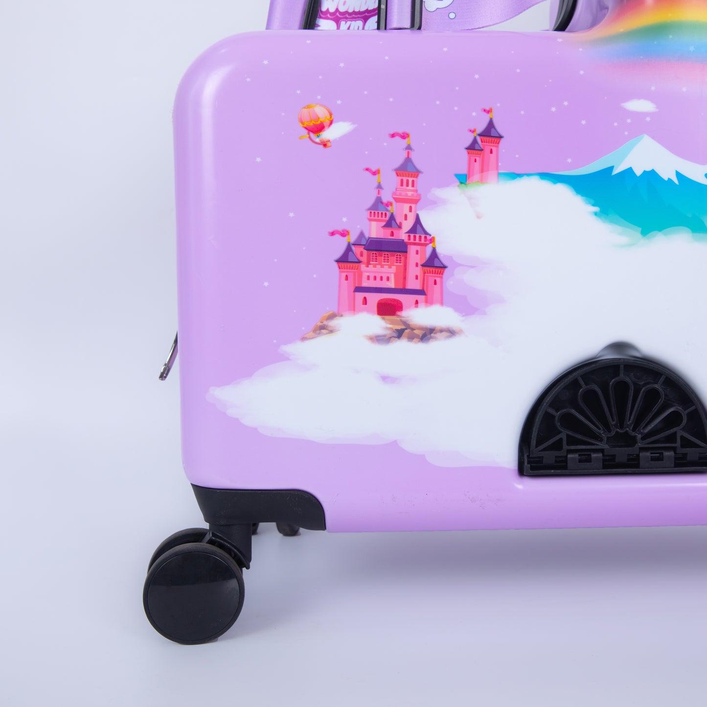 Wonder Girl Sit - On Luggage/Purple