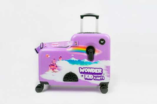TRANSFORM YOUR LUGGAGE INTO THE ULTIMATE TRAVEL COMPANION FOR KIDS: CONVENIENCE ENJOY WITH WONDER KID’S RIDE-ON SUITCASE