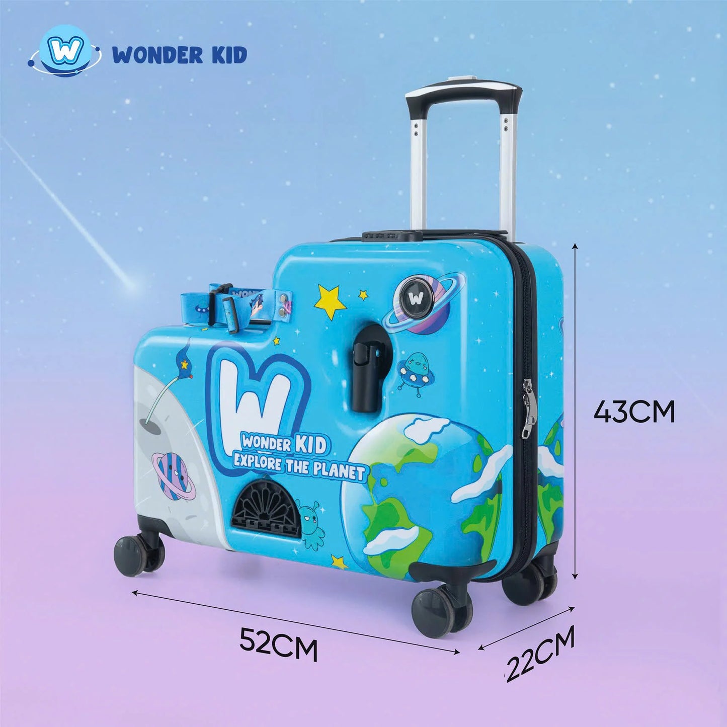 Halloween Travel Package - Combo 2 Luggages & 1 travel Tote Bag